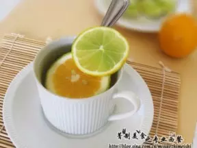 檸檬蜂蜜茉莉茶