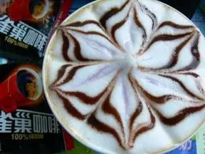 煉乳花式咖啡
