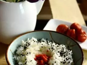 日式雕梅泡飯