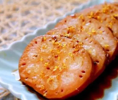 桂花糯米藕-杭州蜜汁糯米藕