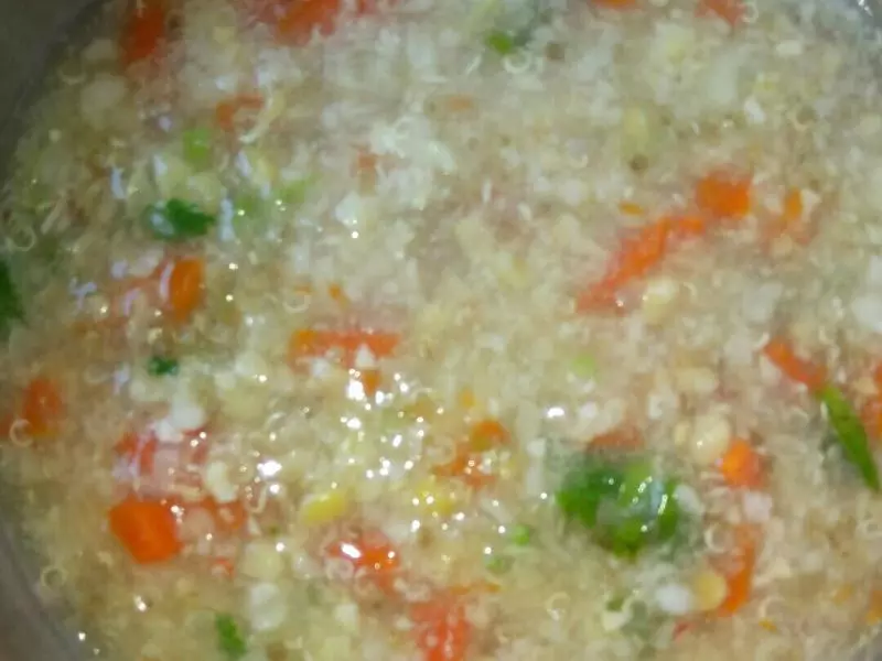藜麥海鮮玉米粥