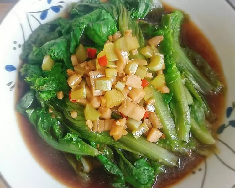 澆汁生菜——夏日必備的減肥快手菜