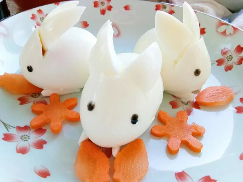 《花花家的菜》小兔子造型雞蛋