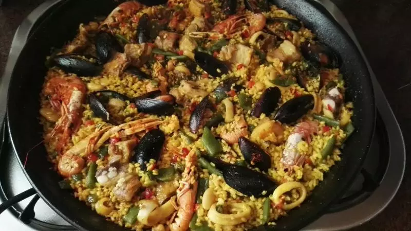 西班牙老奶奶教的海鮮飯做法
