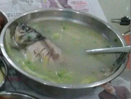 原味鯽魚白菜湯
