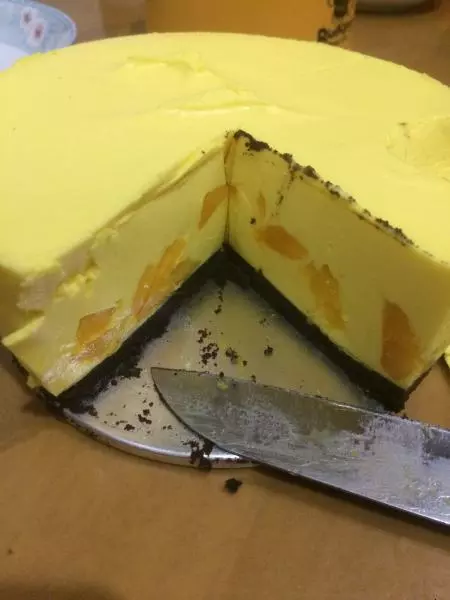 凍芒果芝士蛋糕