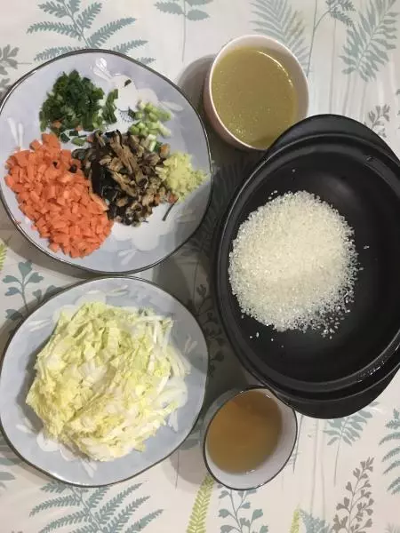 雞湯蔬菜粥