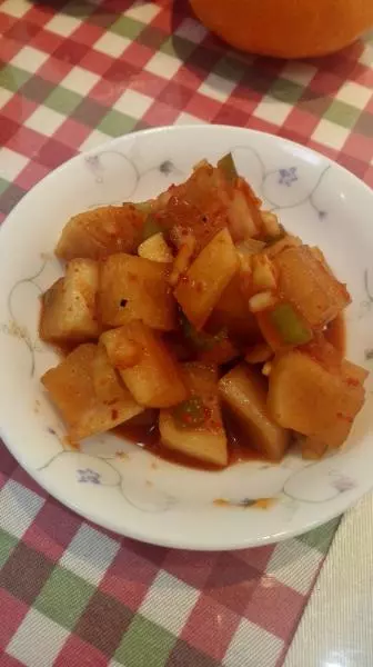 韓式腌蘿蔔