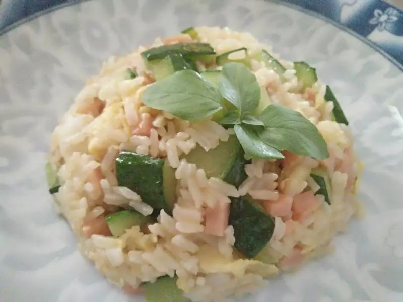 黃瓜火腿——花式炒飯
