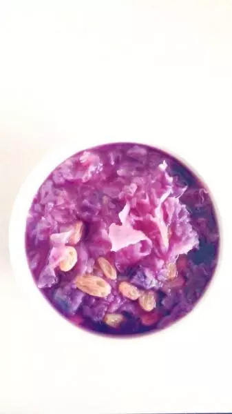 紫薯銀耳羹