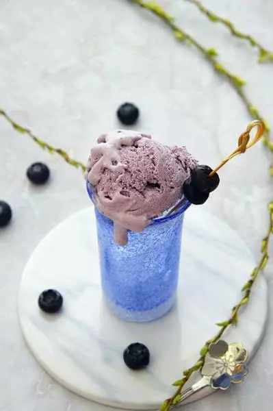 藍莓酸奶冰淇淋