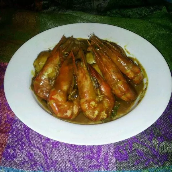 椰漿咖喱蝦