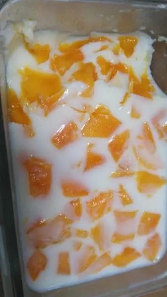 芒果牛奶果凍