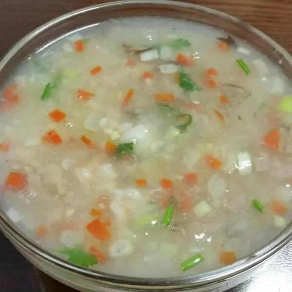 海鮮粘玉米粥
