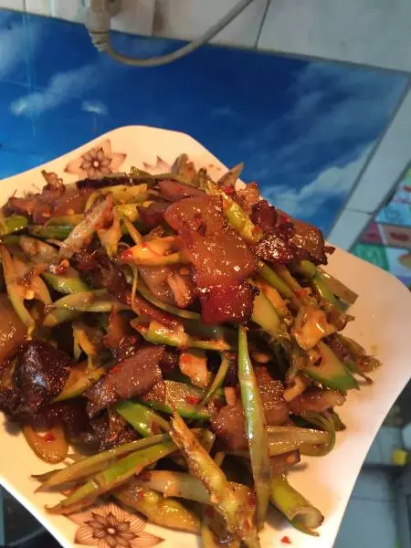竹筍炒臘肉