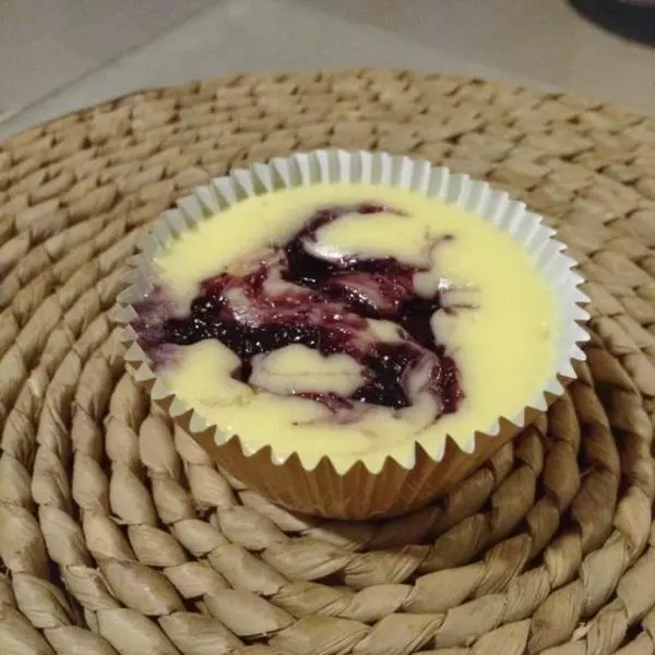 藍莓芝士cupcake