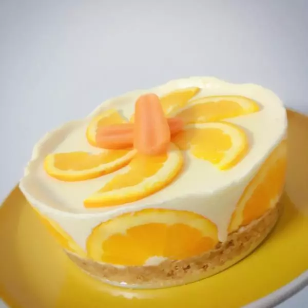 鮮橙芝士蛋糕