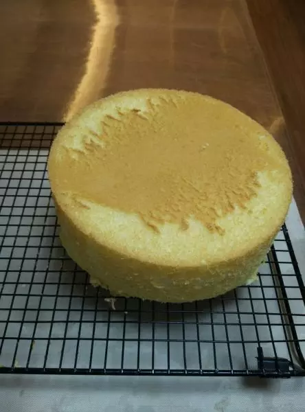 橙味戚風蛋糕