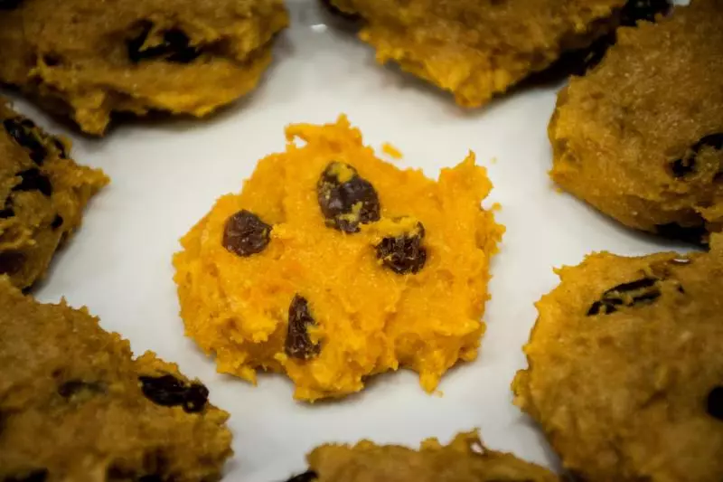 純素南瓜曲奇Vegan Pumpkin cookies
