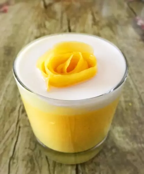 【花式早餐】雪域黃花•芒果酸奶杯