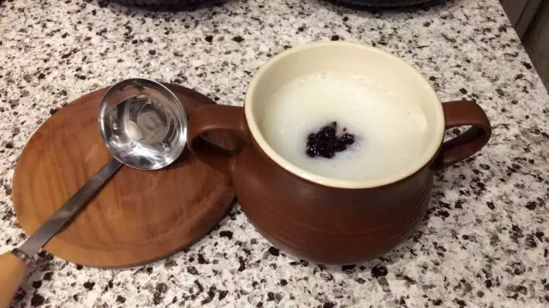 藍莓山藥粥—GOURMETmaxx西式廚師機