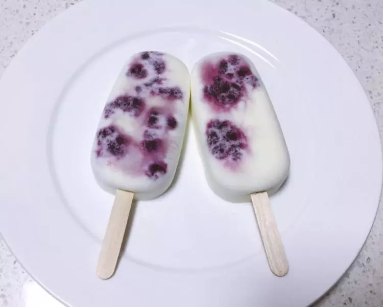 藍莓椰香雪糕(無冰渣，一次打發)