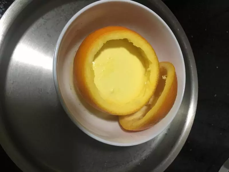 寶寶輔食之橙子蒸蛋