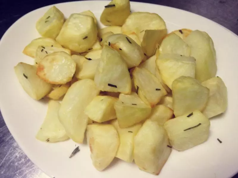健康炸土豆
