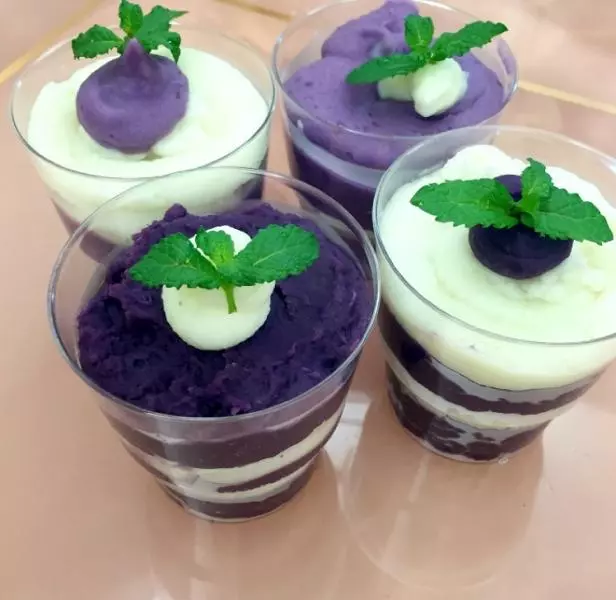 紫薯山藥泥