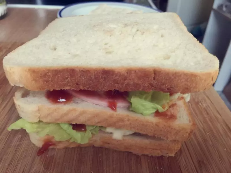 簡單三明治（早餐）