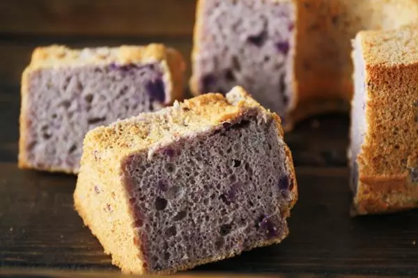 紫薯乳酪戚風蛋糕