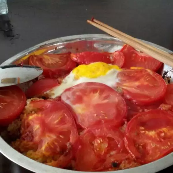 番茄蛋焗飯