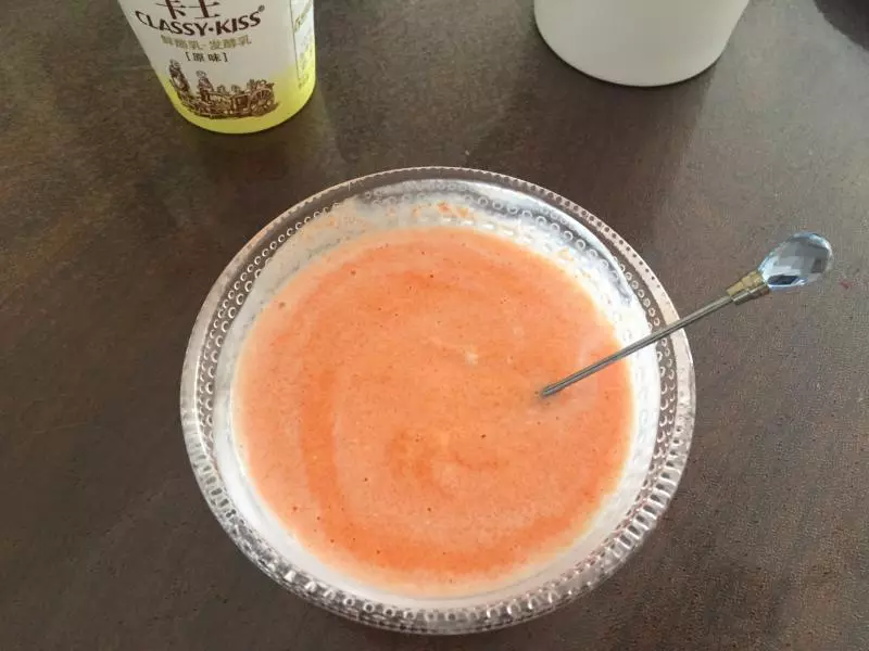 紅蘿蔔酸奶