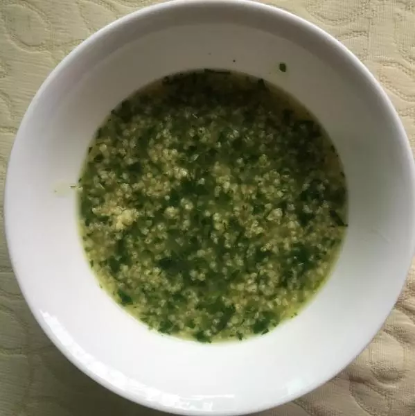 寶寶輔食—蔬菜小米粥