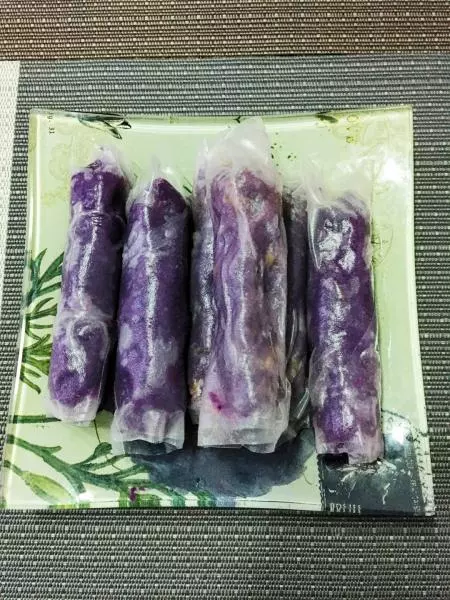 甜蜜紫薯卷