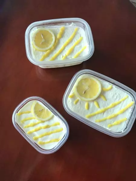 檸檬蛋糕盒子 夏日小清新