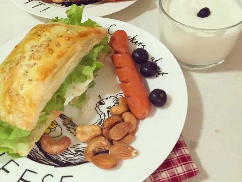 快手早餐—自製kfc法式燒餅