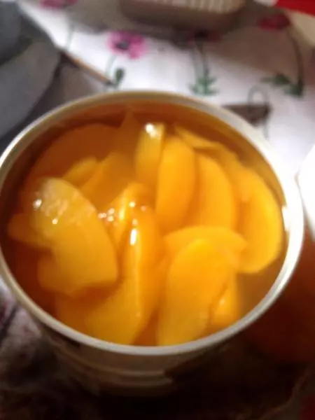自製黃桃罐頭