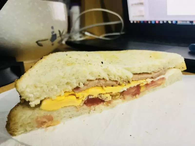 電飯鍋版三明治