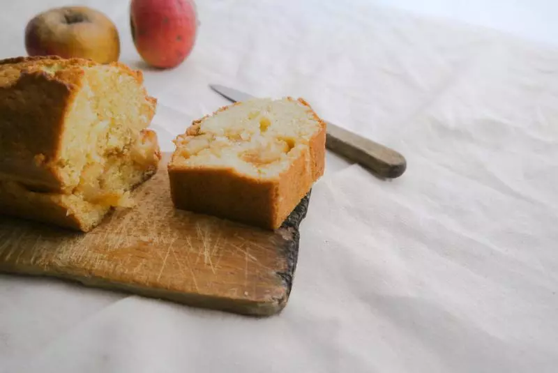 法式焦糖蘋果蛋糕 cake aux pommes tatin