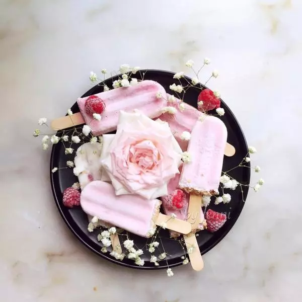 粉紅色的回憶-酸奶雪糕