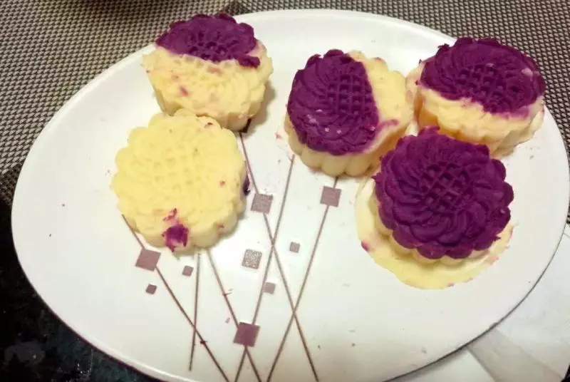 紫薯山藥糕（簡易版）