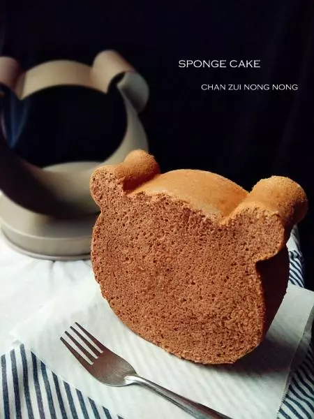 小熊分蛋海綿蛋糕