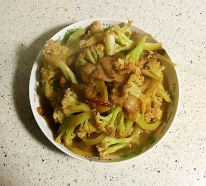 干鍋有機花菜 by wqy