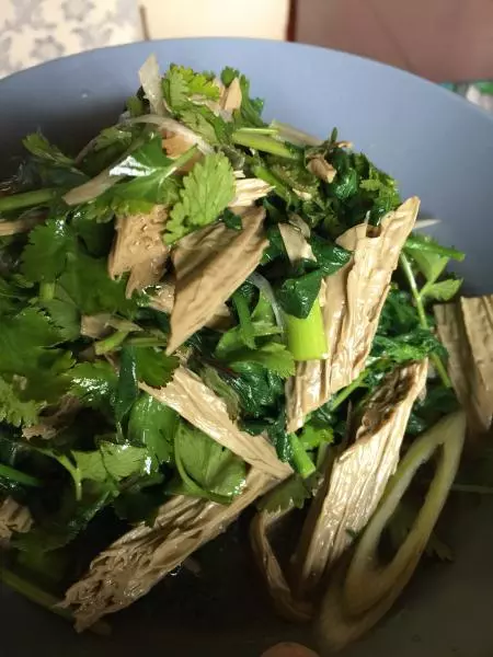 腐竹拌野菜
