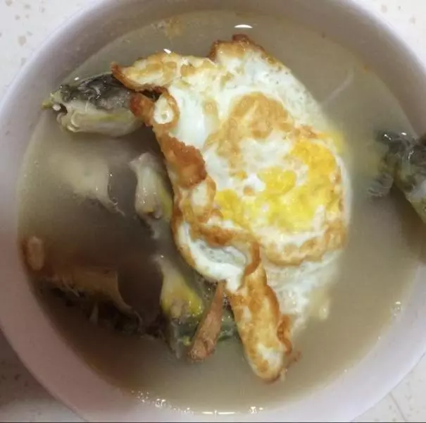 汪刺魚荷包蛋湯