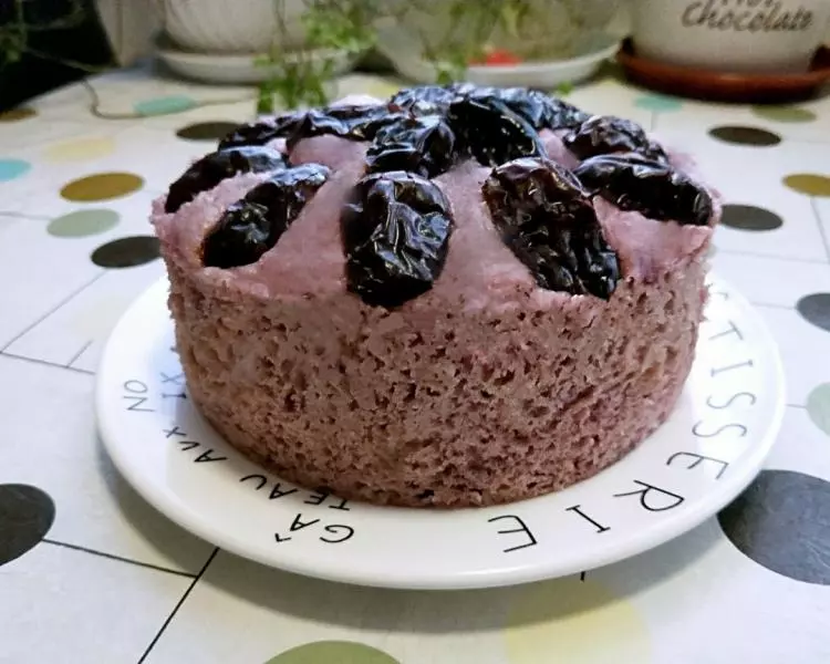 紫薯發糕