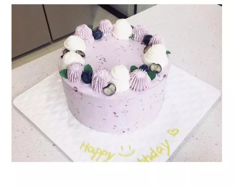 藍莓奶油蛋糕