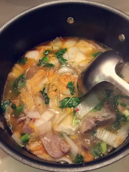 傳統紅湯羊肉湯
