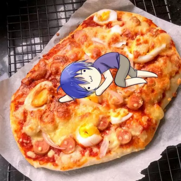 雞蛋火腿披薩